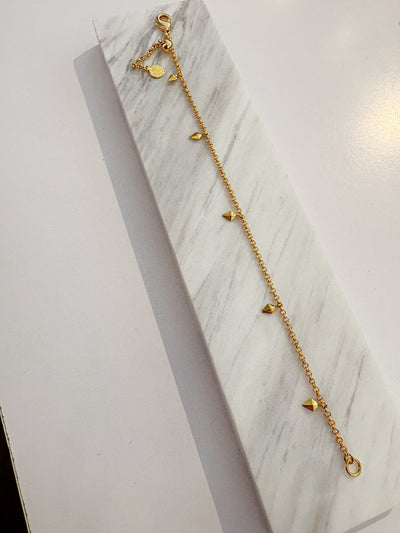 Estee Charm Bracelet {Gold}
