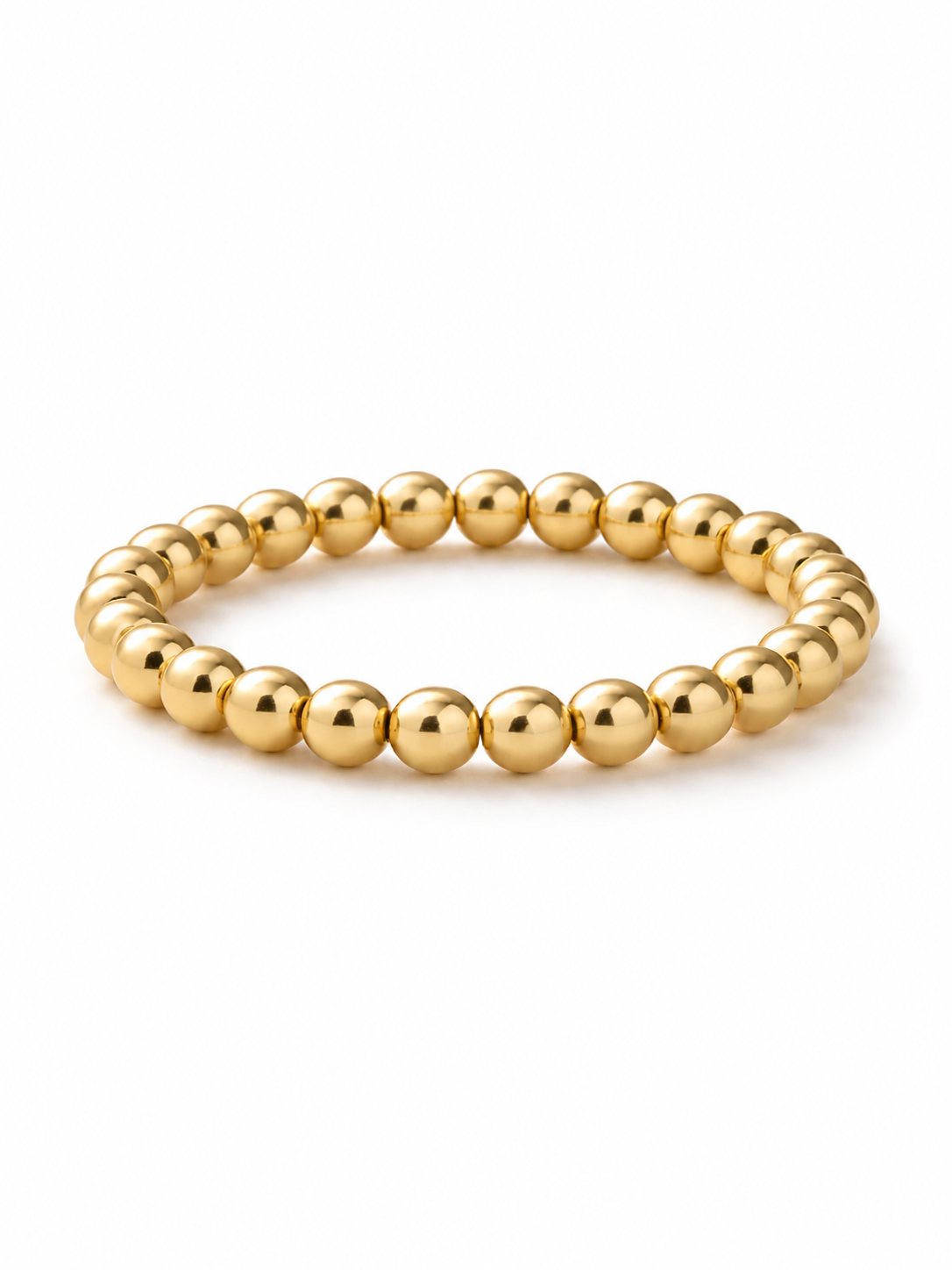 Spring Beaded Ring {Gold}