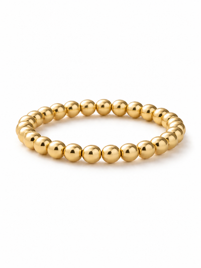 Spring Beaded Ring {Gold}