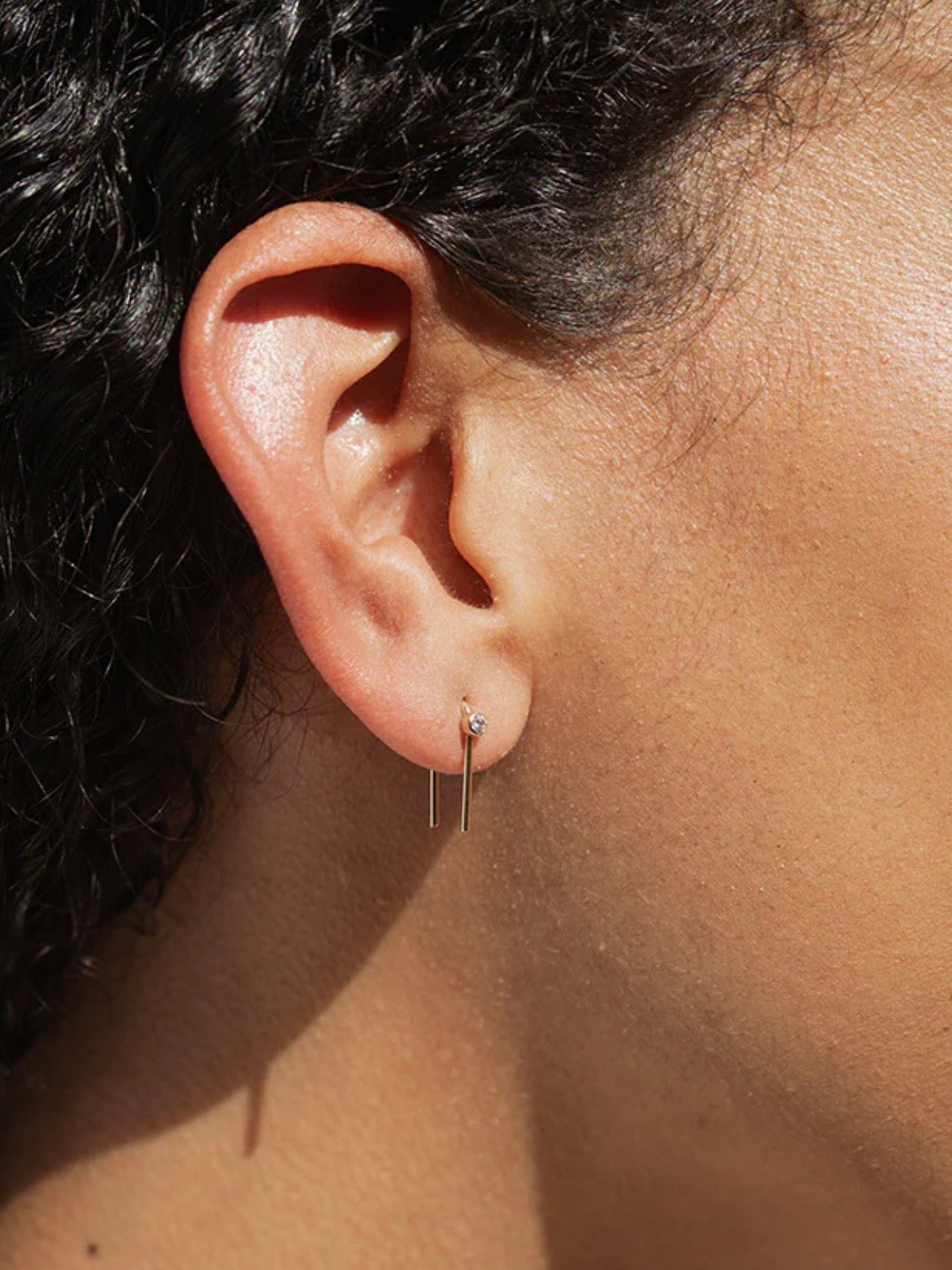 U-Shine Earrings {Gold}