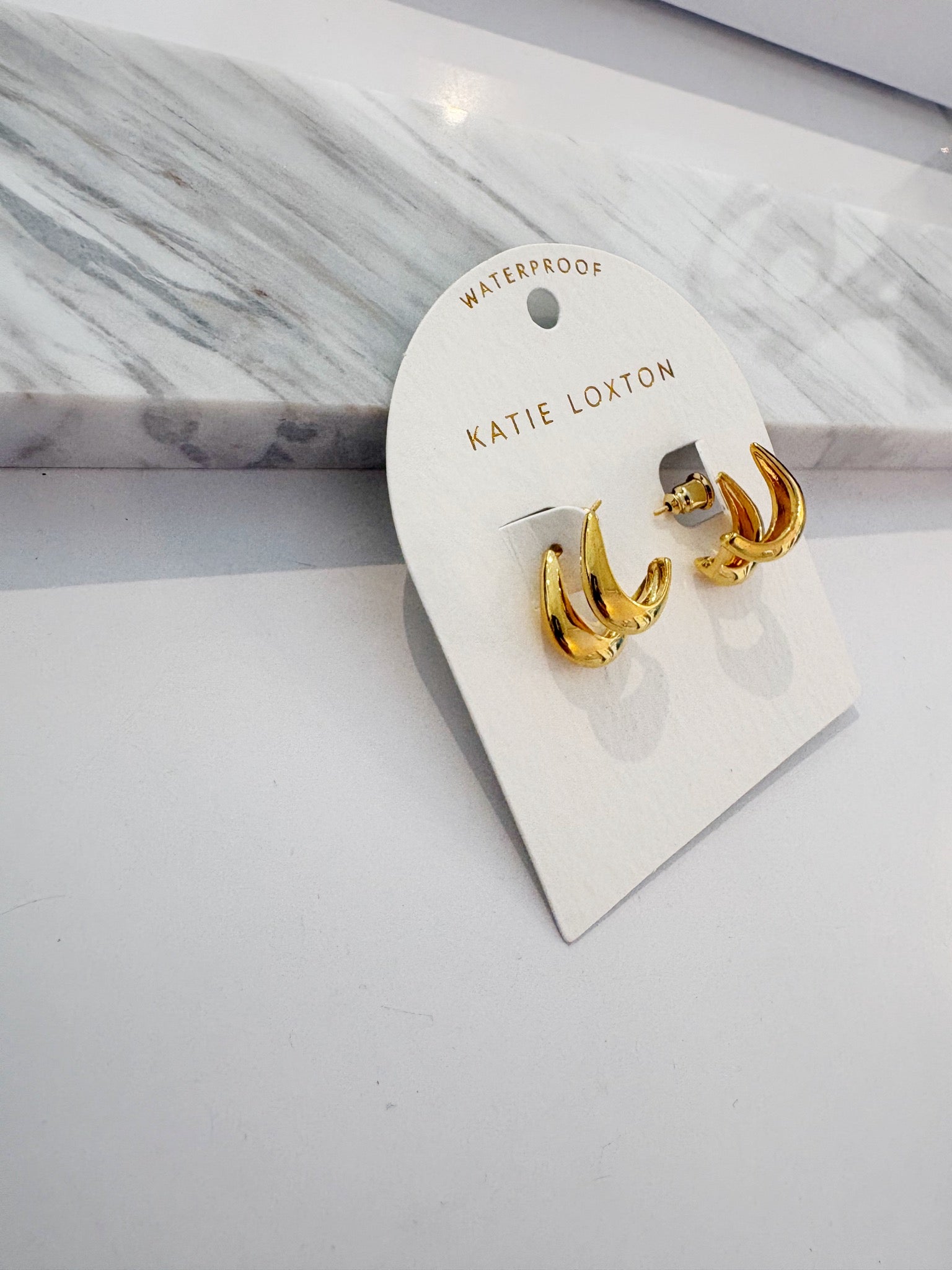 Aurielle Hoop Earrings {Gold}