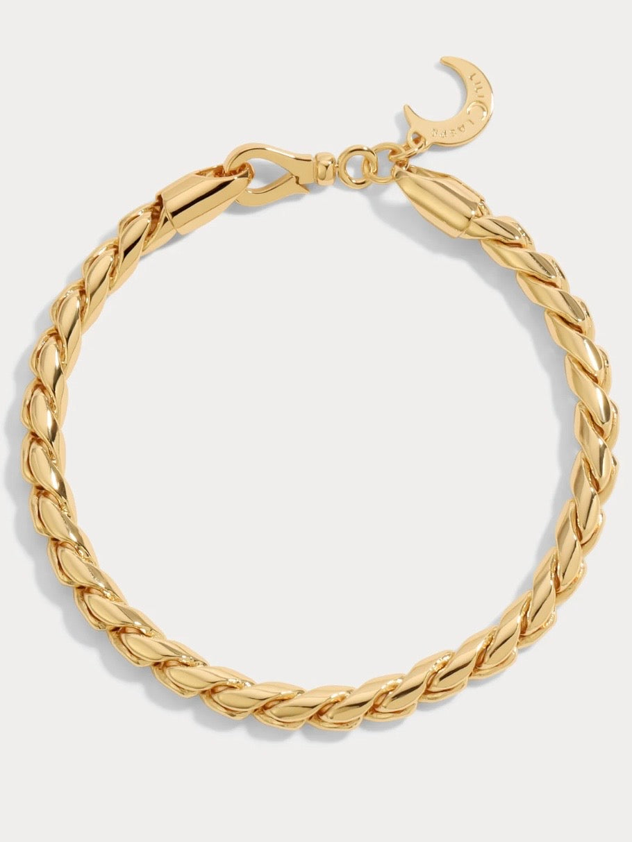 Large Bruna Bracelet {Gold}