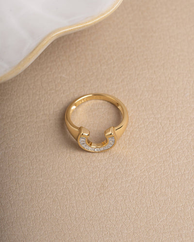 Horseshoe Ring {Gold}