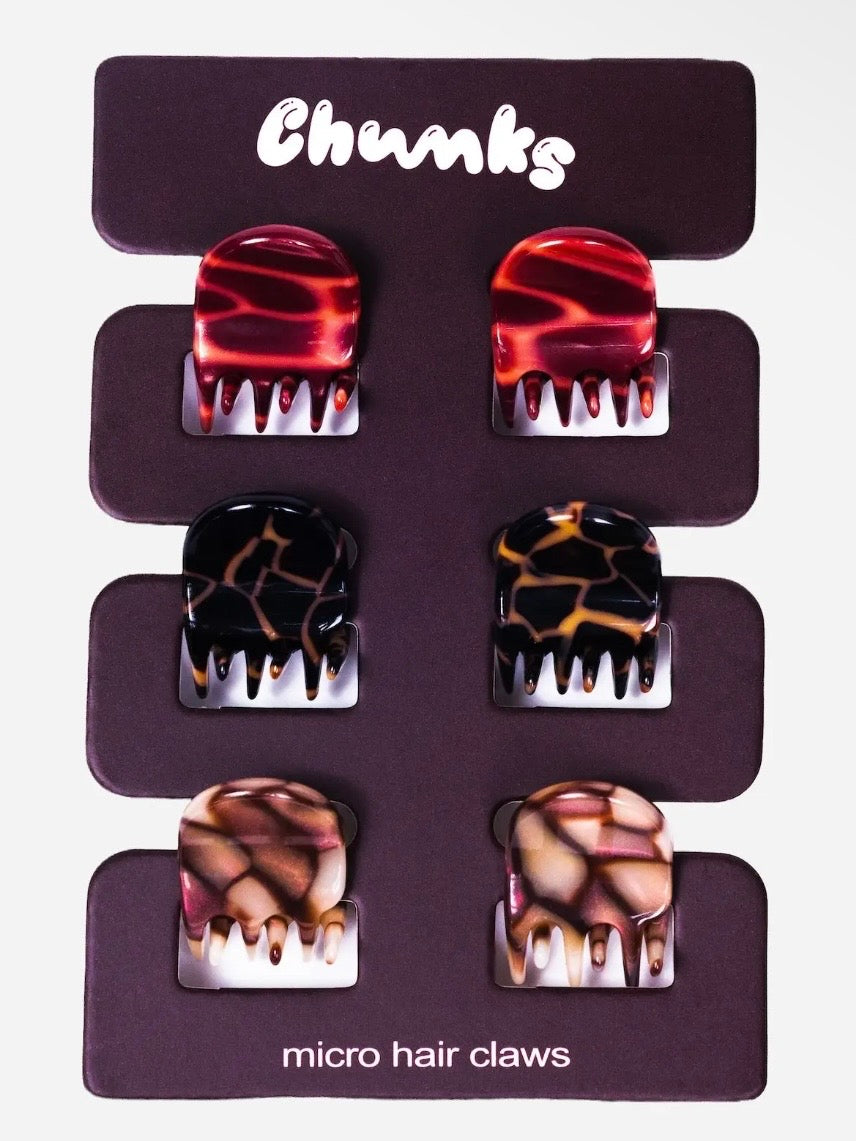 Micro Hair Claw Set {Terra}