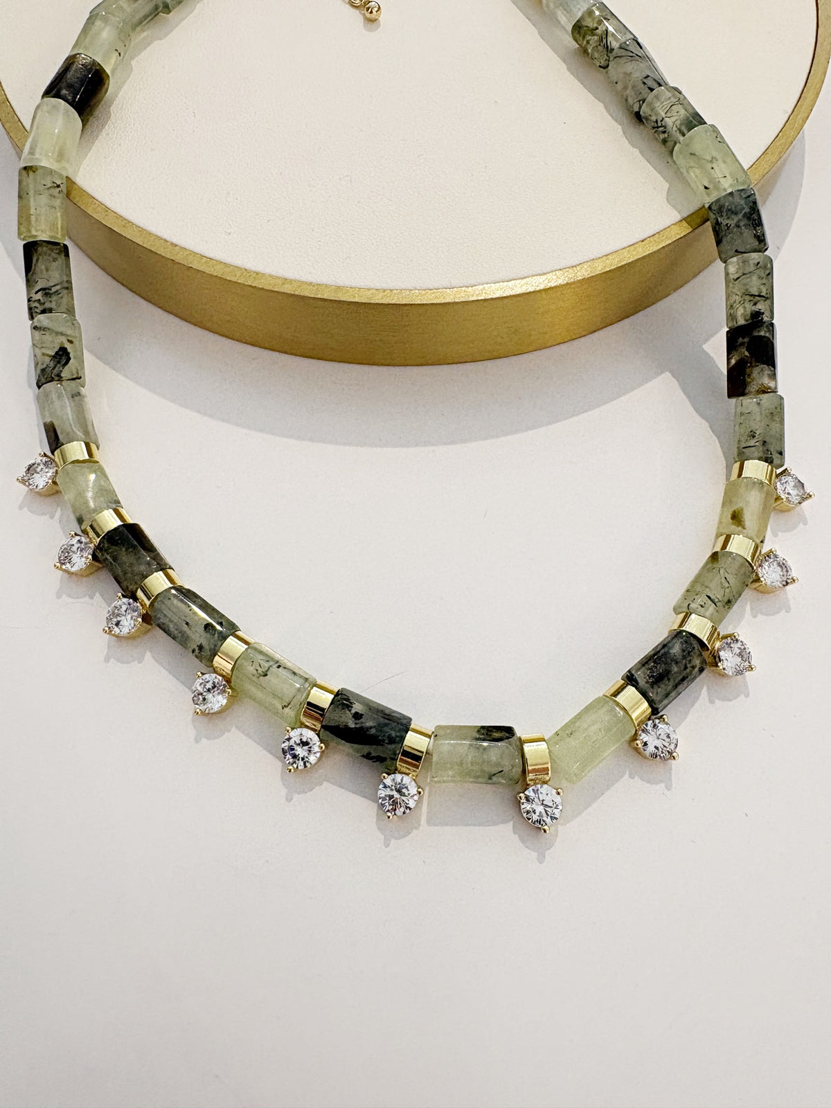 Verde Muse Necklace {Gold}