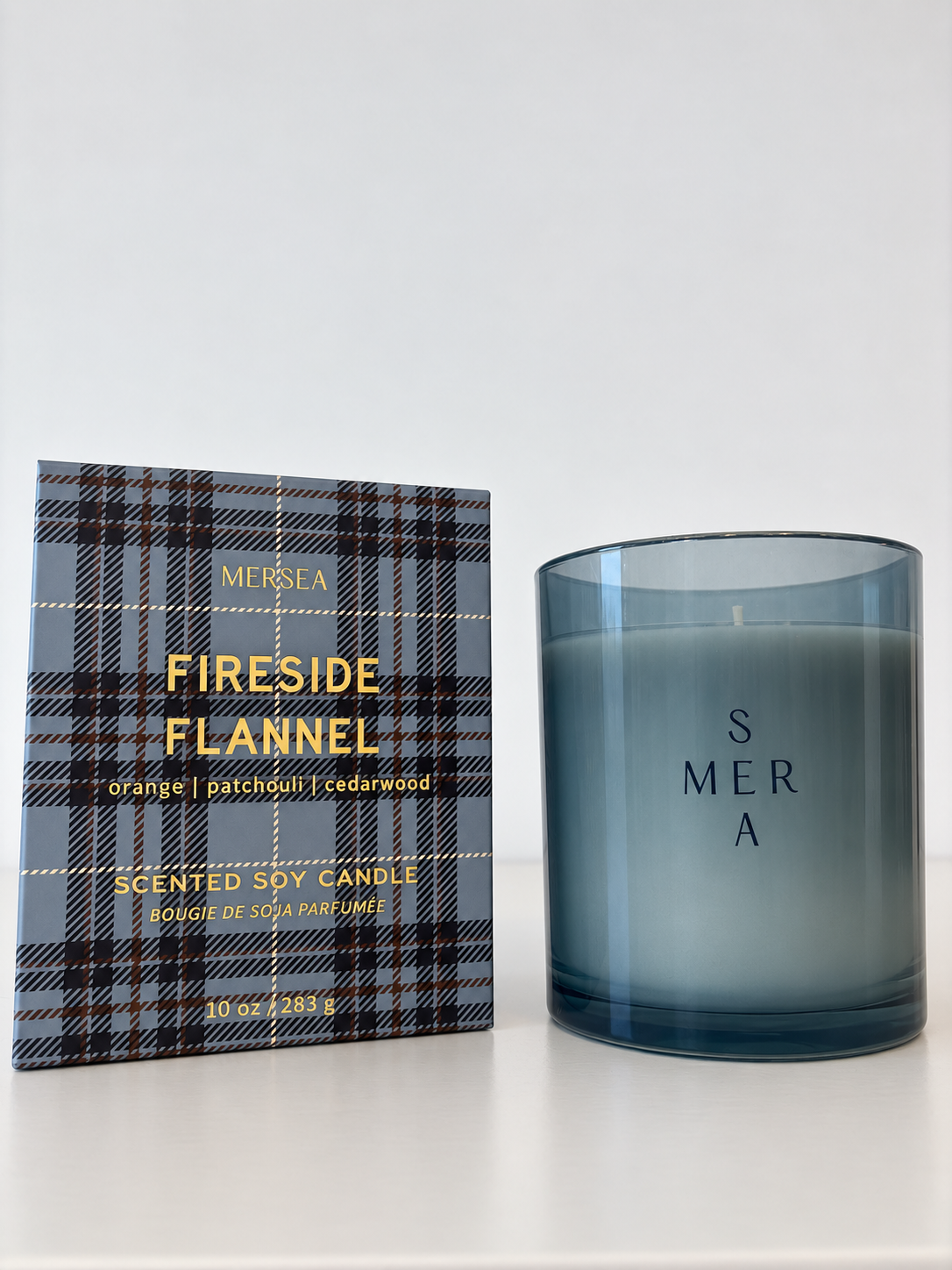 Plaid Boxed Candle {Fireside Flannel}