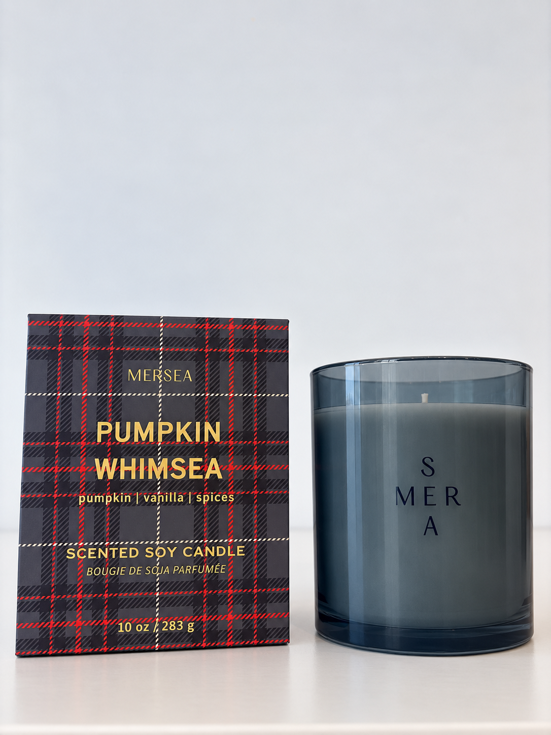 Plaid Boxed Candle {Pumpkin Whimsea}