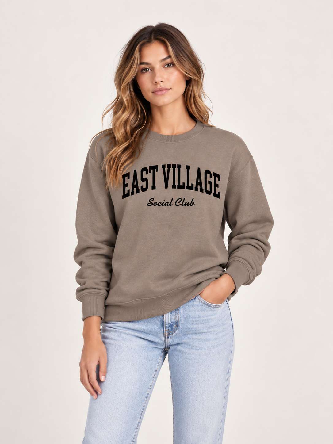 East Village Social Club Sweatshirt {Mineral}