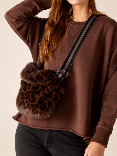 Chamonix Crossbody Bag {Leopard}