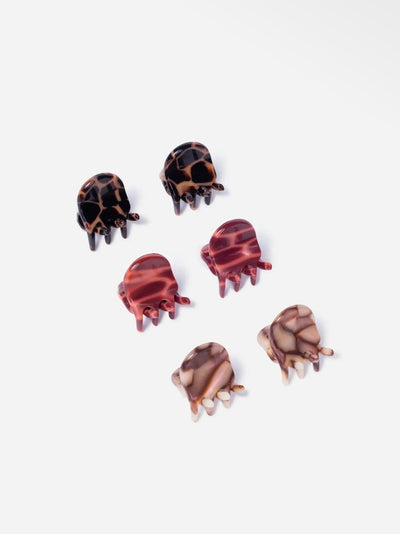 Micro Hair Claw Set {Terra}