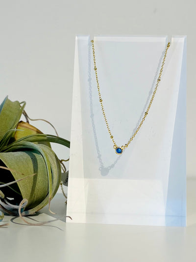 Dot Necklace {Gold}
