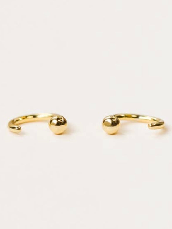 Sphere Huggies {Gold}
