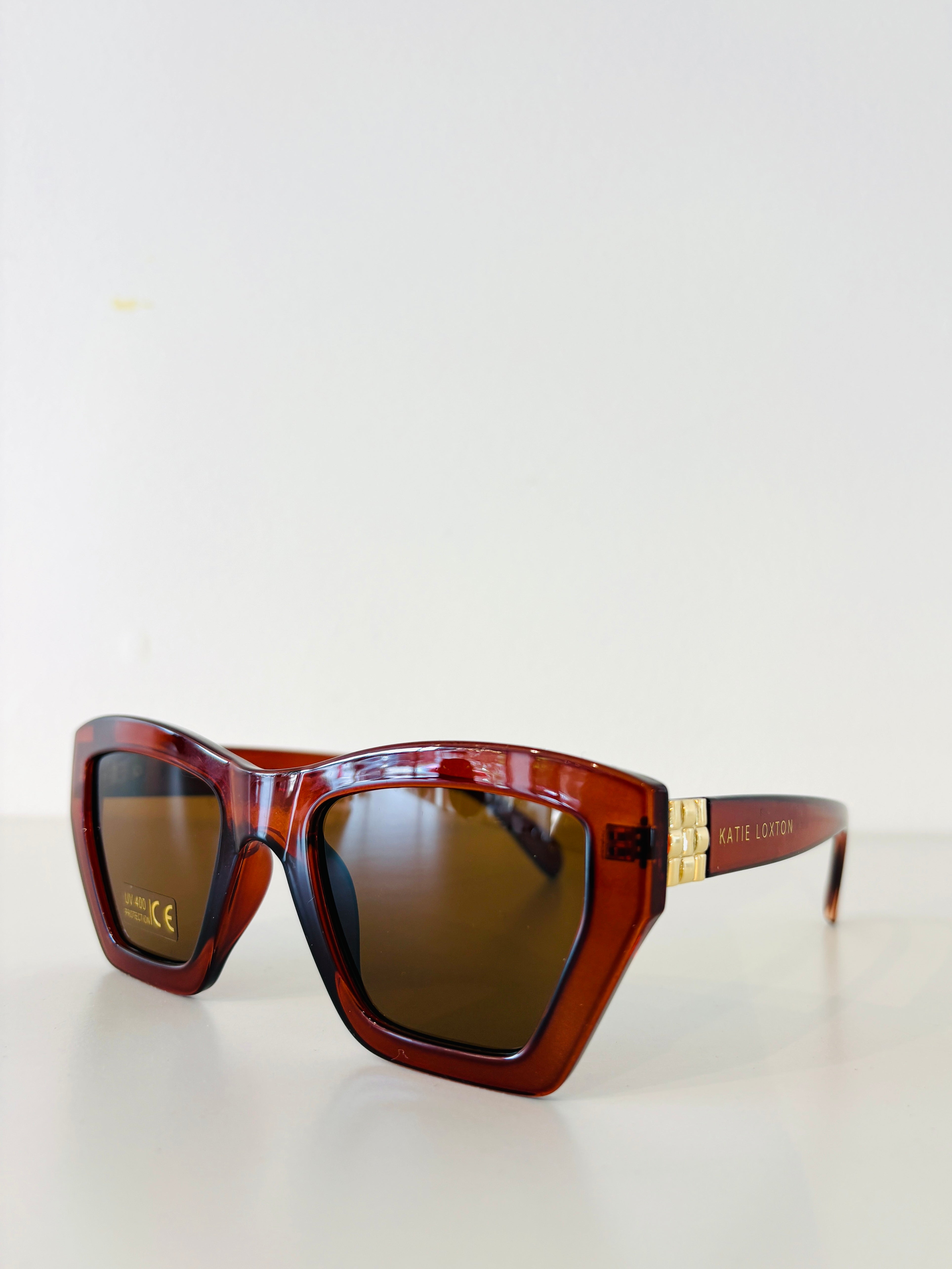 Palma Sunglasses {Chocolate Transparent}