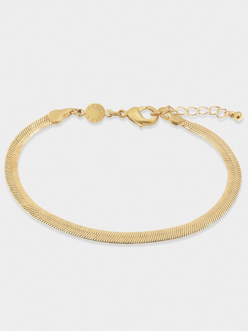 Ciana Snake Bracelet {Gold}