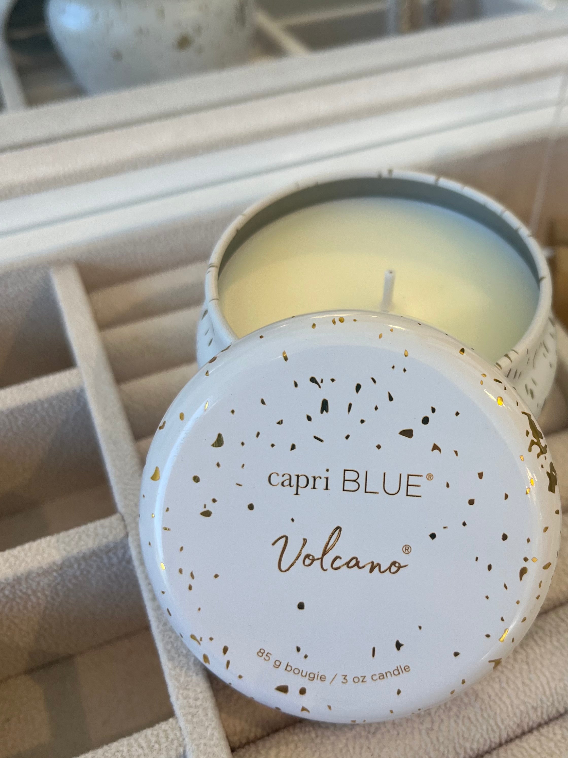 Glimmer Mini Tin Candle {Volcano}