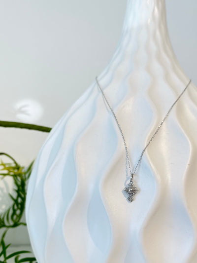 Ornate Cross Pendant Necklace {14kt/18kt/Estate}
