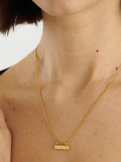 Luna Waterproof Necklace {Gold}