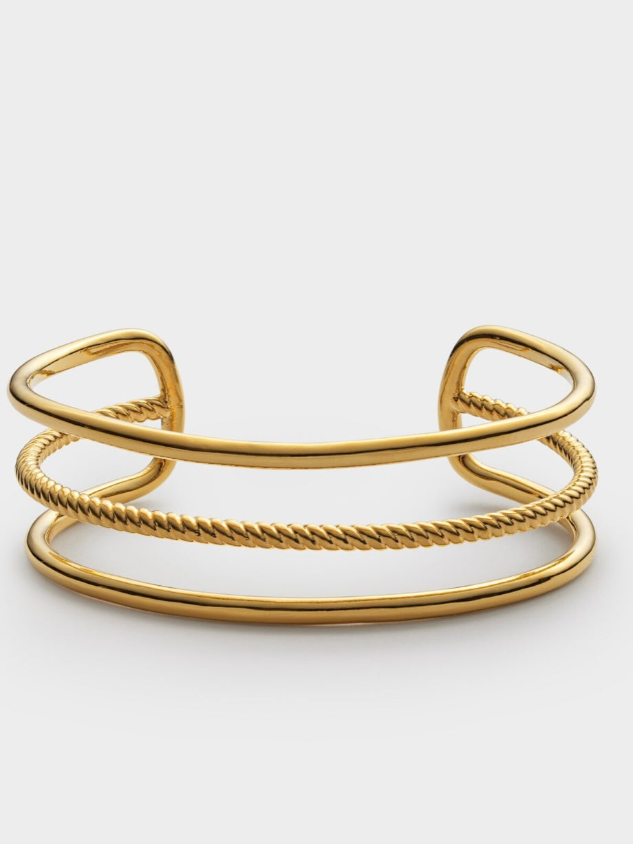 Laia Cuff Bracelet {Gold}
