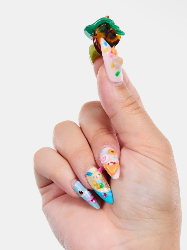 Micro Claw Clips {Hot Mama}