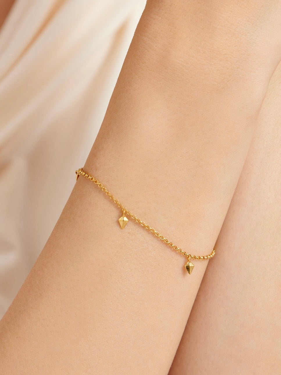 Estee Charm Bracelet {Gold}