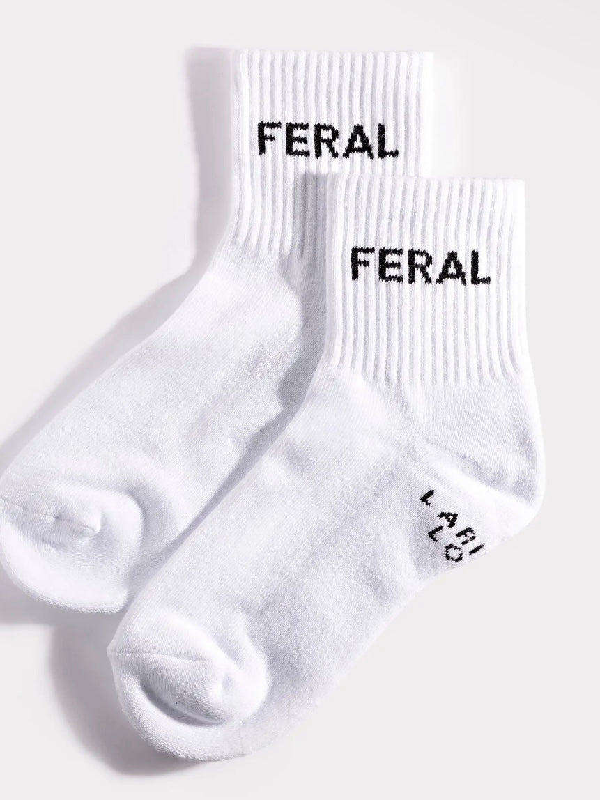 Feral Socks {White}