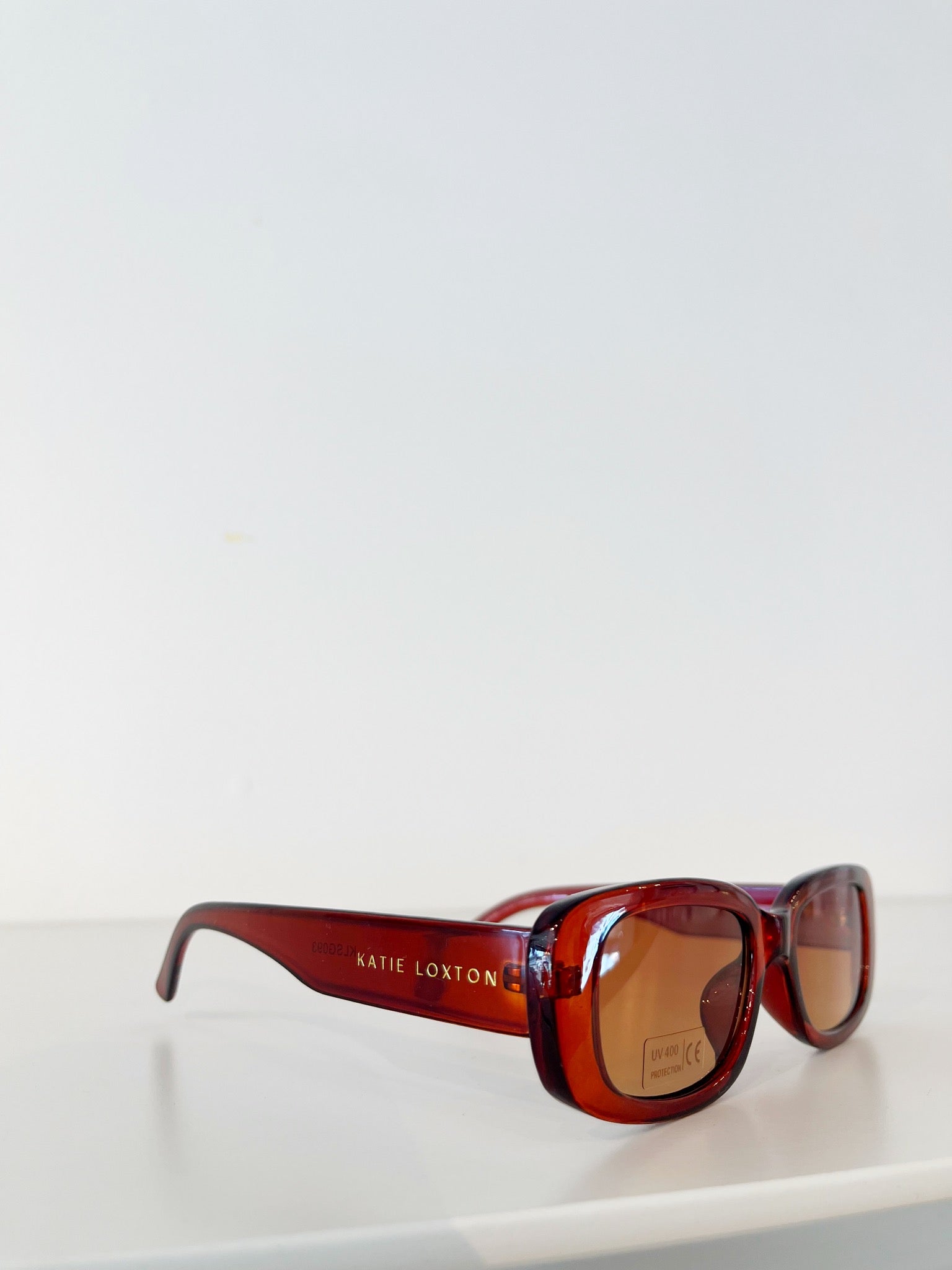 Venice Sunglasses {Transparent Amber}