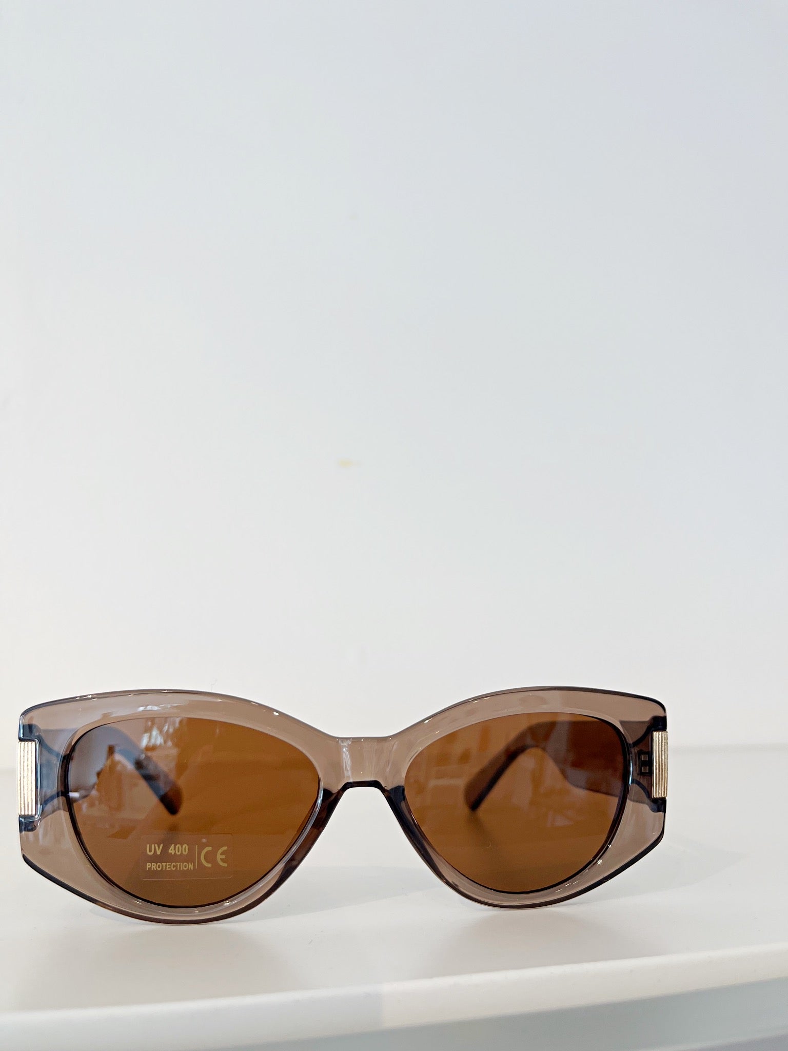 Rimini Sunglasses {Mink Transparent}