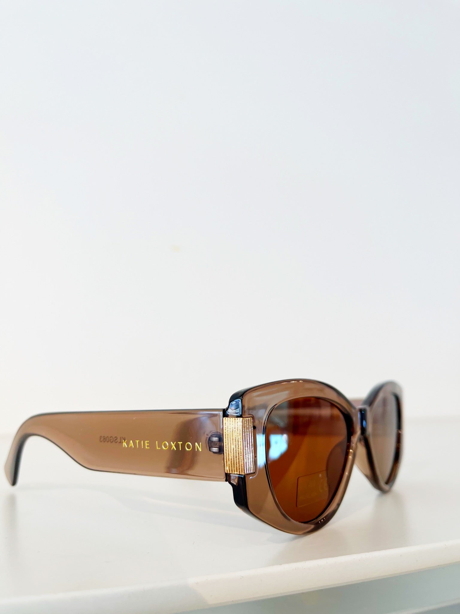 Rimini Sunglasses {Mink Transparent}