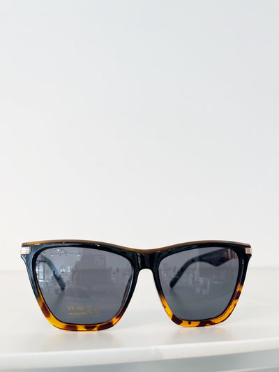 Marbella Sunglasses {Black Tortoise Gradient}