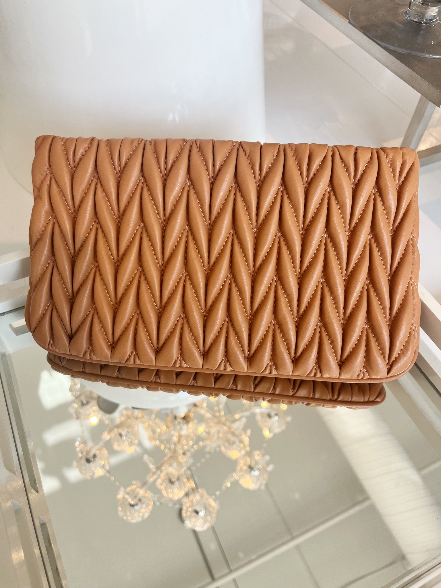 Jody Zip Pouch {Tan}