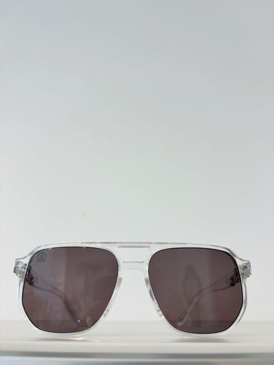 Sebastian Cho Oversized Aviators {Clear/Smoke}