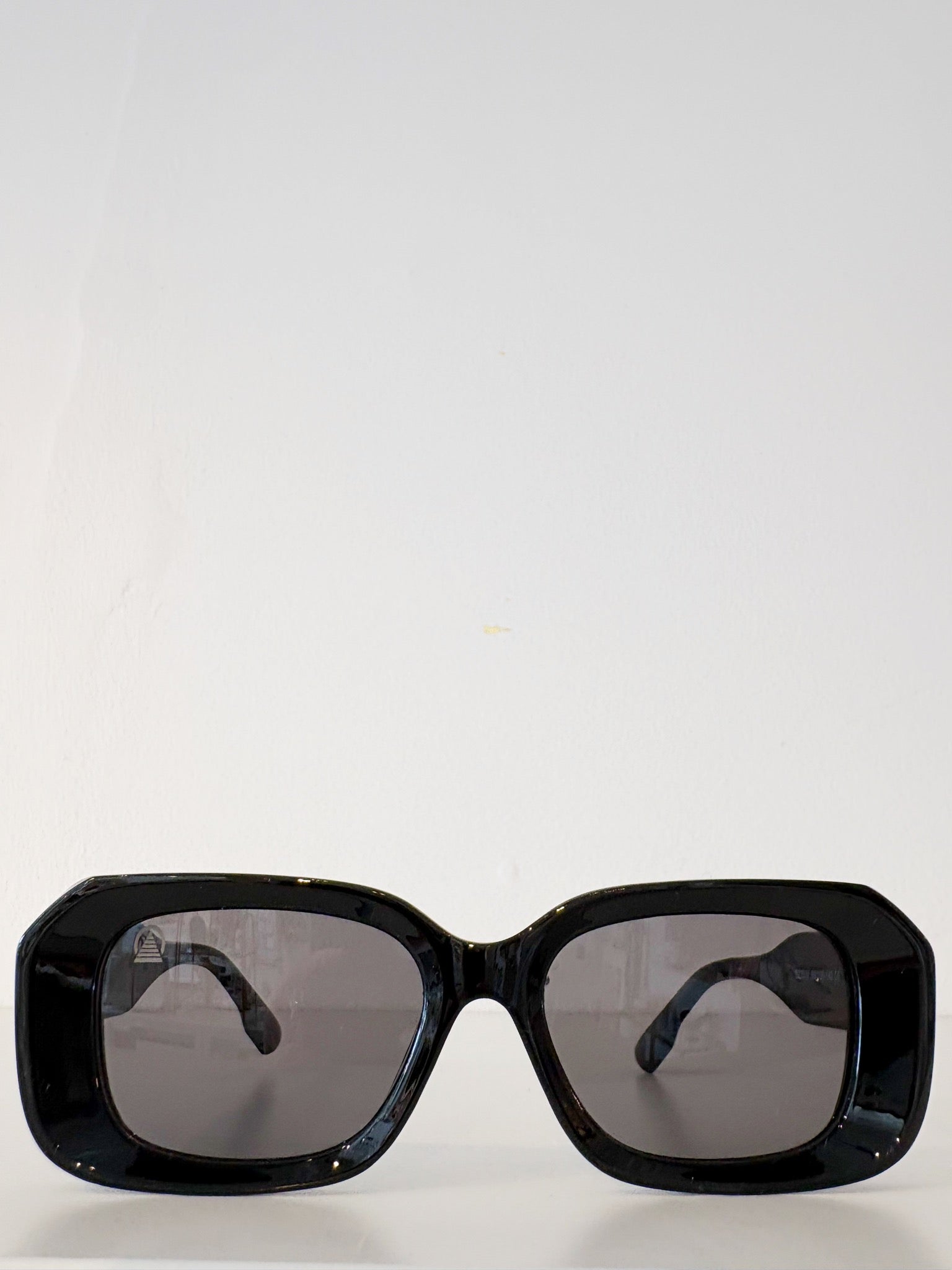 Sebastian Cho Rectangle Sunglasses {Black}