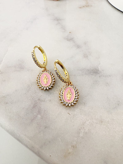 Lady Lourdes Huggies {Gold/Lt Pink}