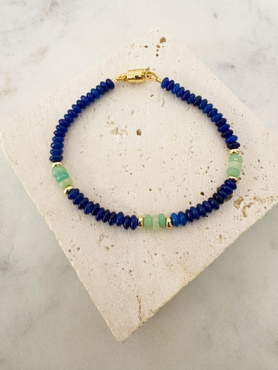Opal Drift Bracelet {Gold/Azure/Green Opal}
