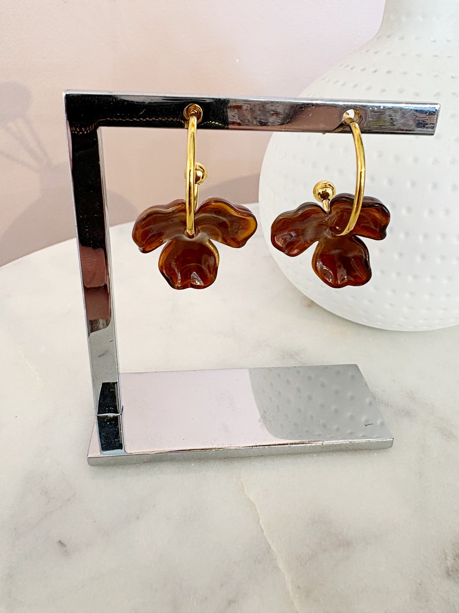 Bloom Hoops {Cocoa}