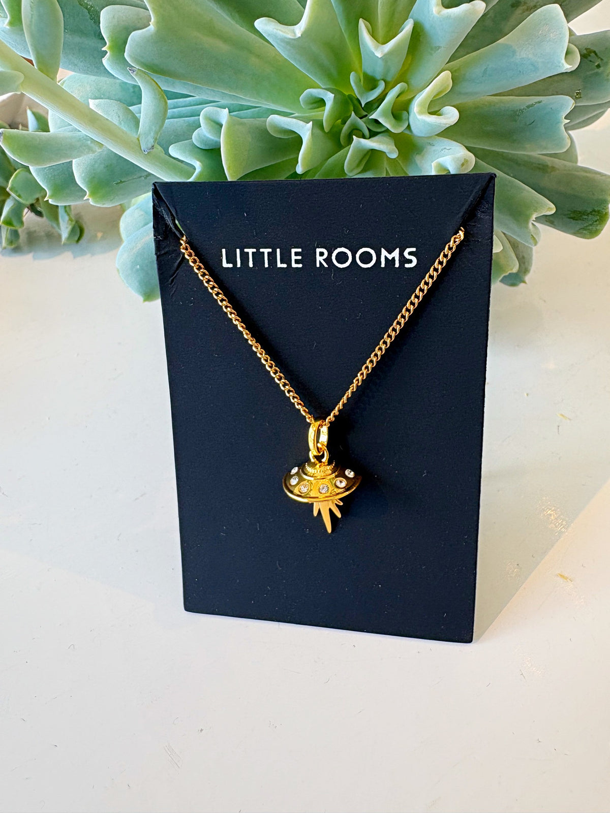 Starship Necklace {Gold}