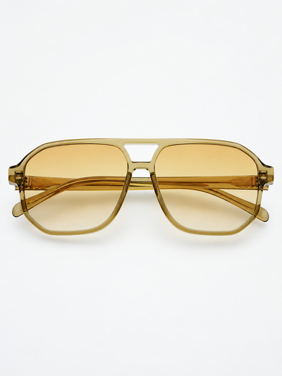 Billie Aviator Sunglasses {Olive}