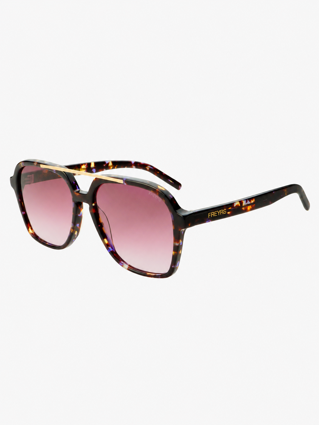 Spencer Unisex Aviator Sunglasses {Lavender}