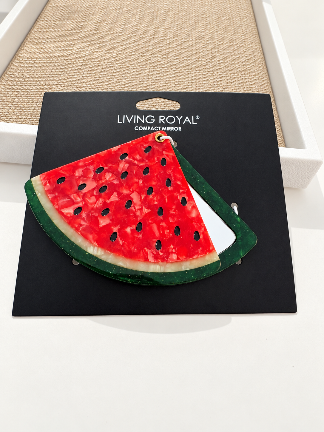 Watermelon Hinge Compact Mirror