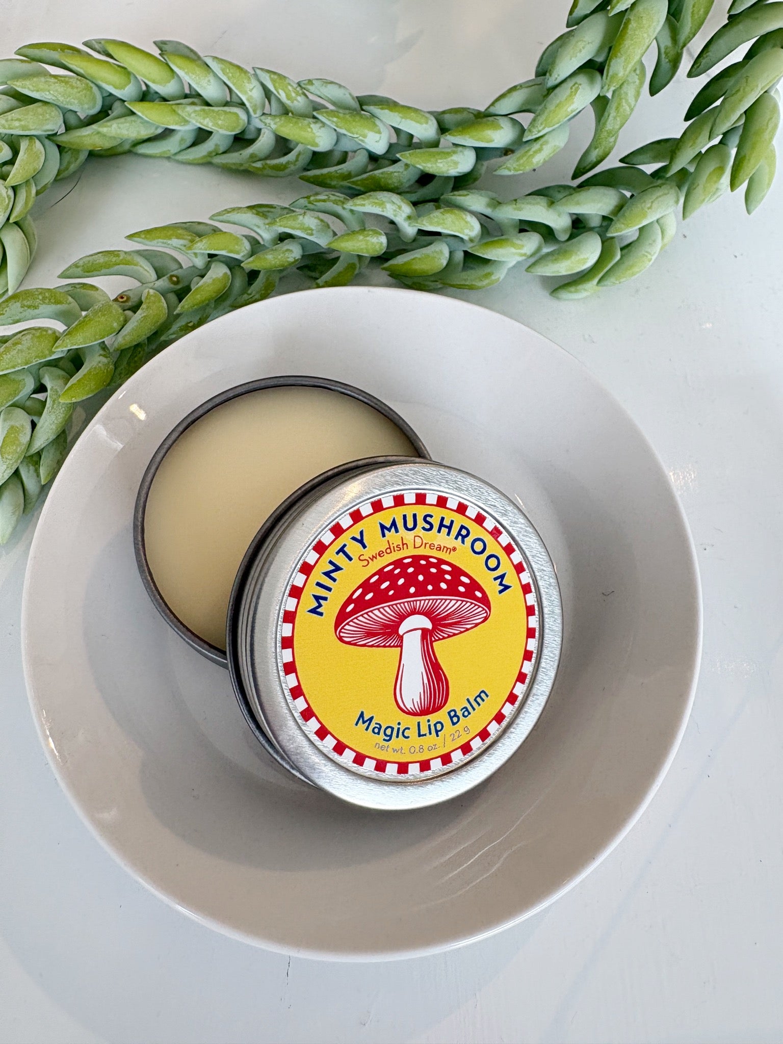 Swedish Dream Lip Balm {Minty Mushroom}