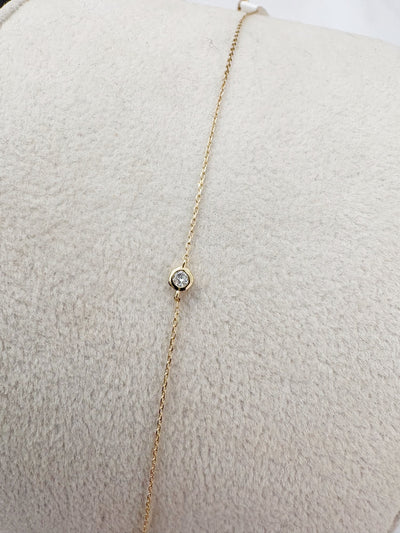 Belle Diamond Bracelet {14kt}
