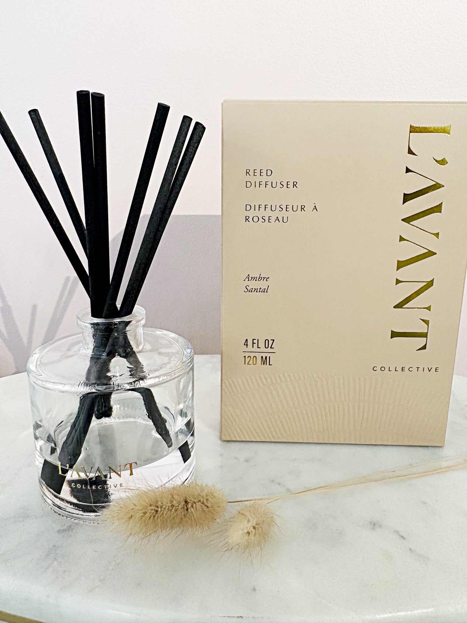 Reed Diffuser {Ambre Santal}