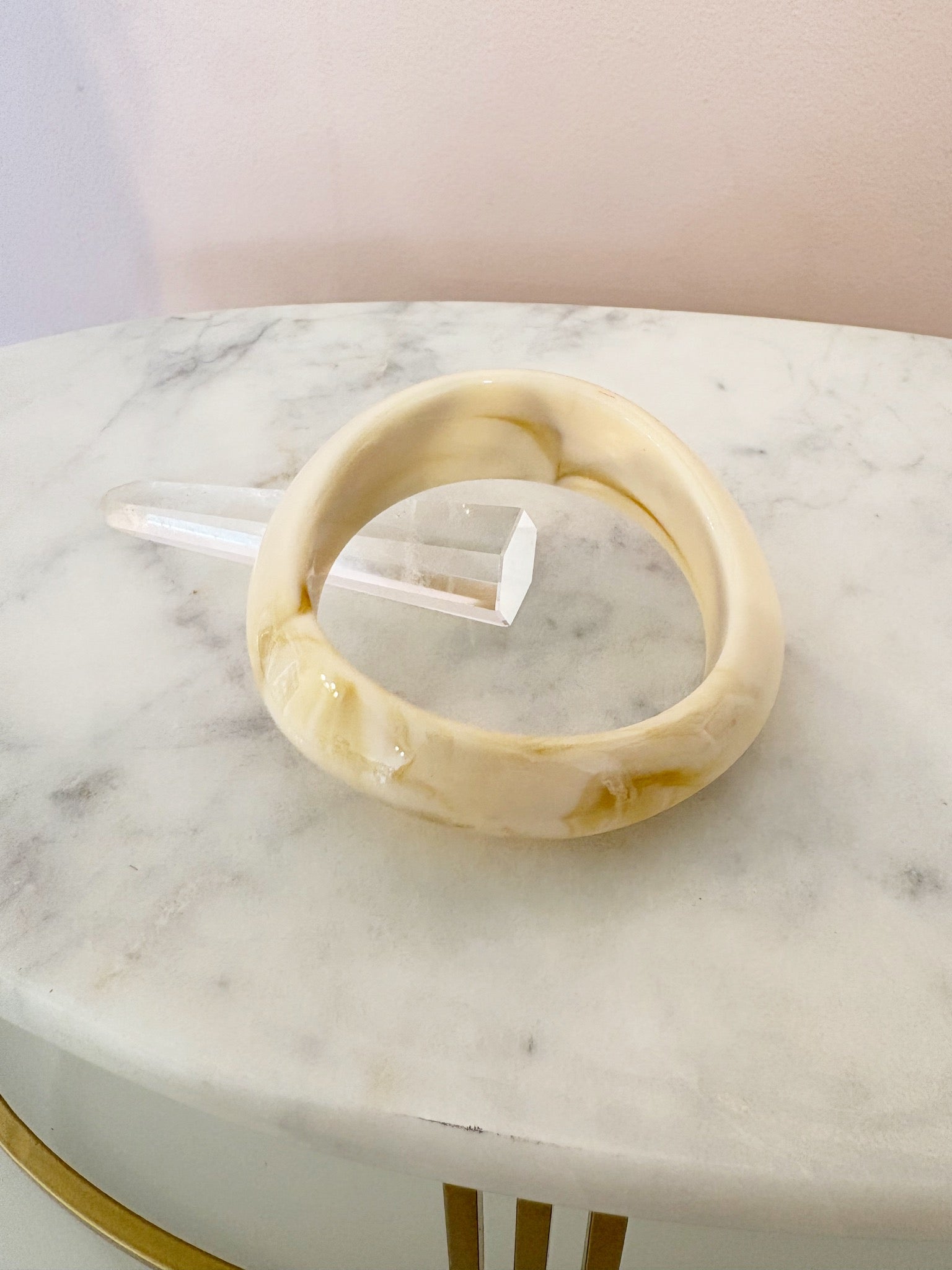 Organic Bangle {Oat}