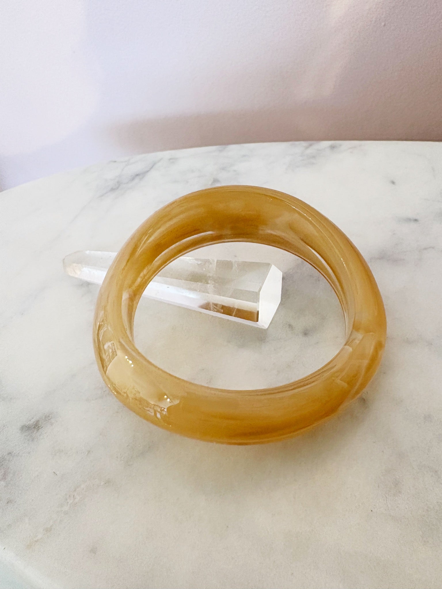 Organic Bangle {Sand}