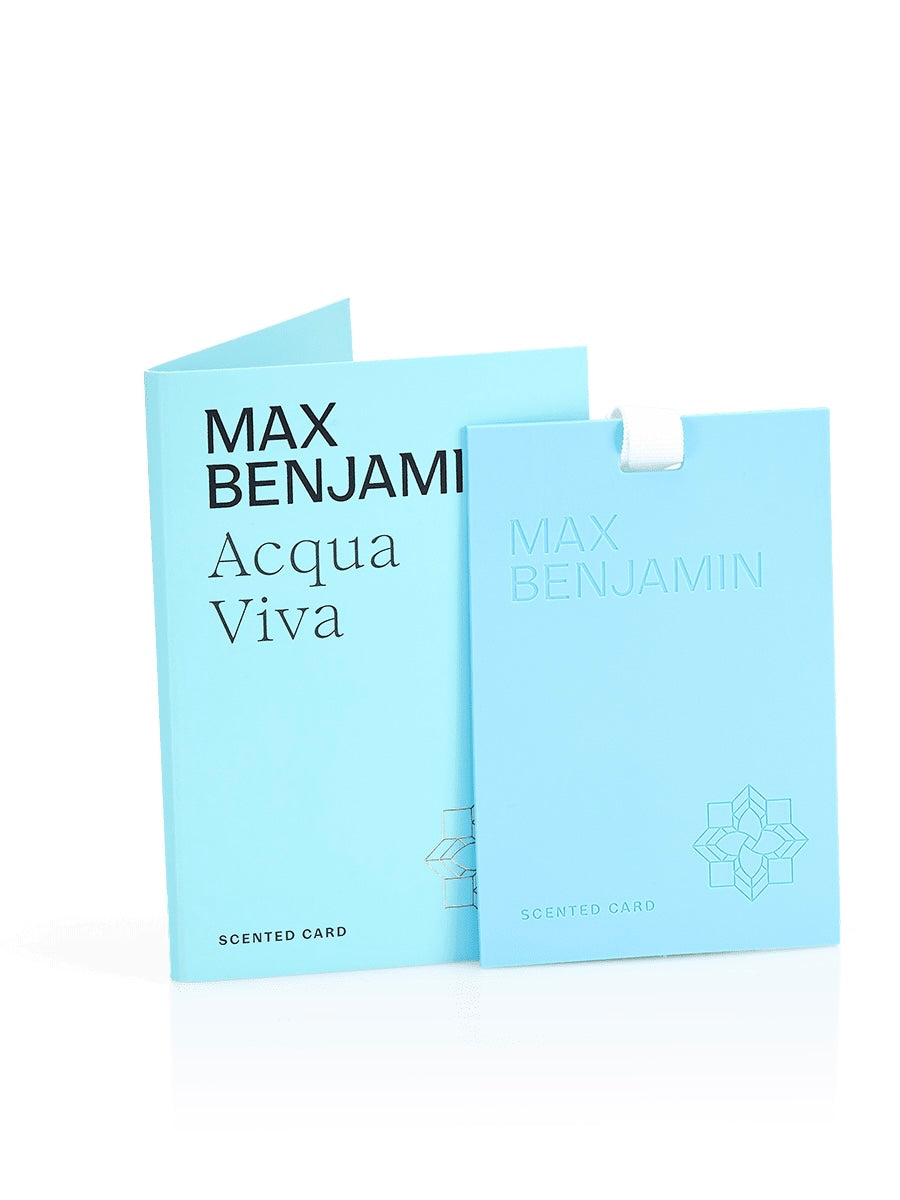 Max Benjamin Scented Card {Acqua Viva}