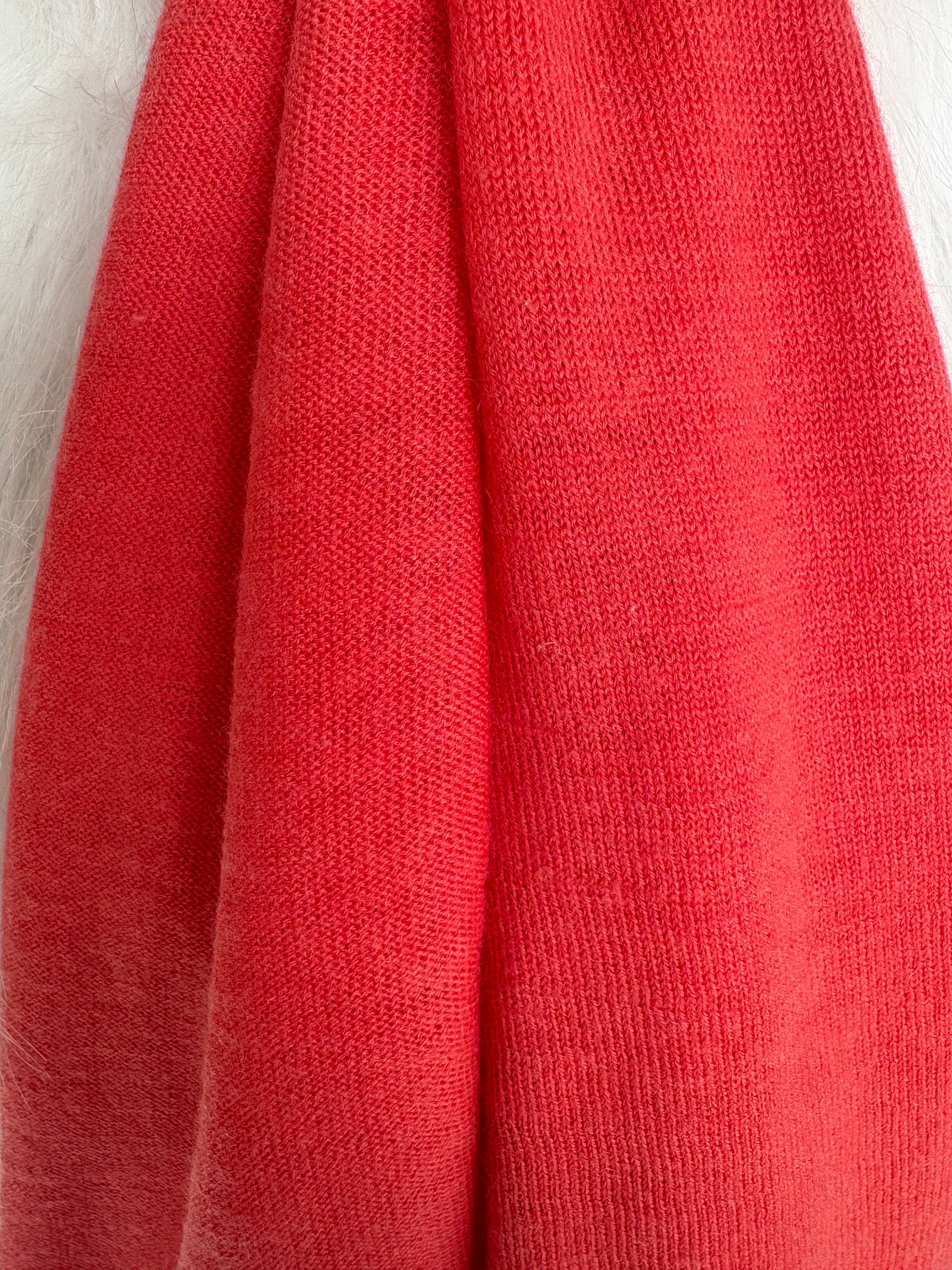 Cashmere & Merino Scarf {Coral}
