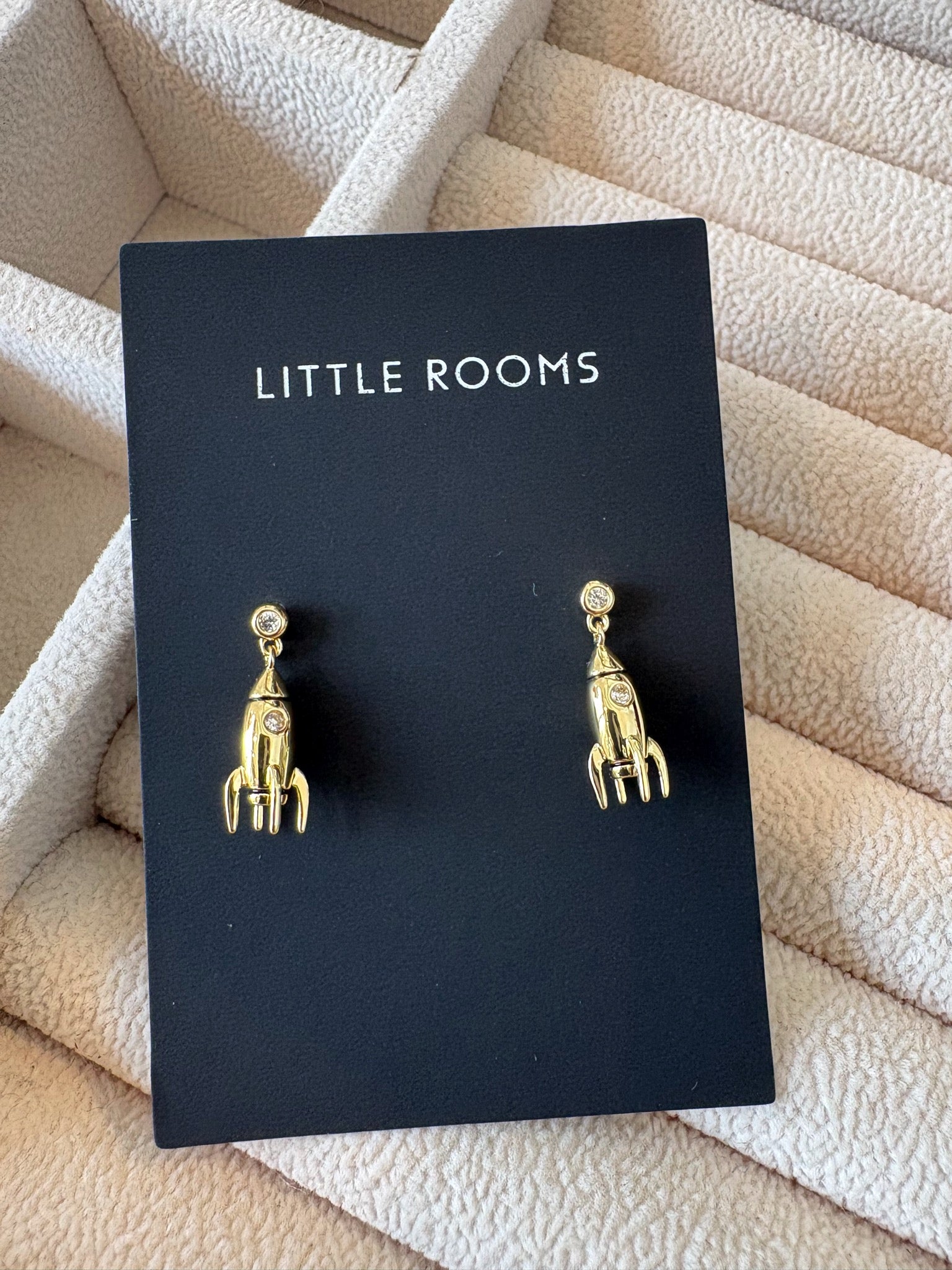 Rocket Earrings {Gold}