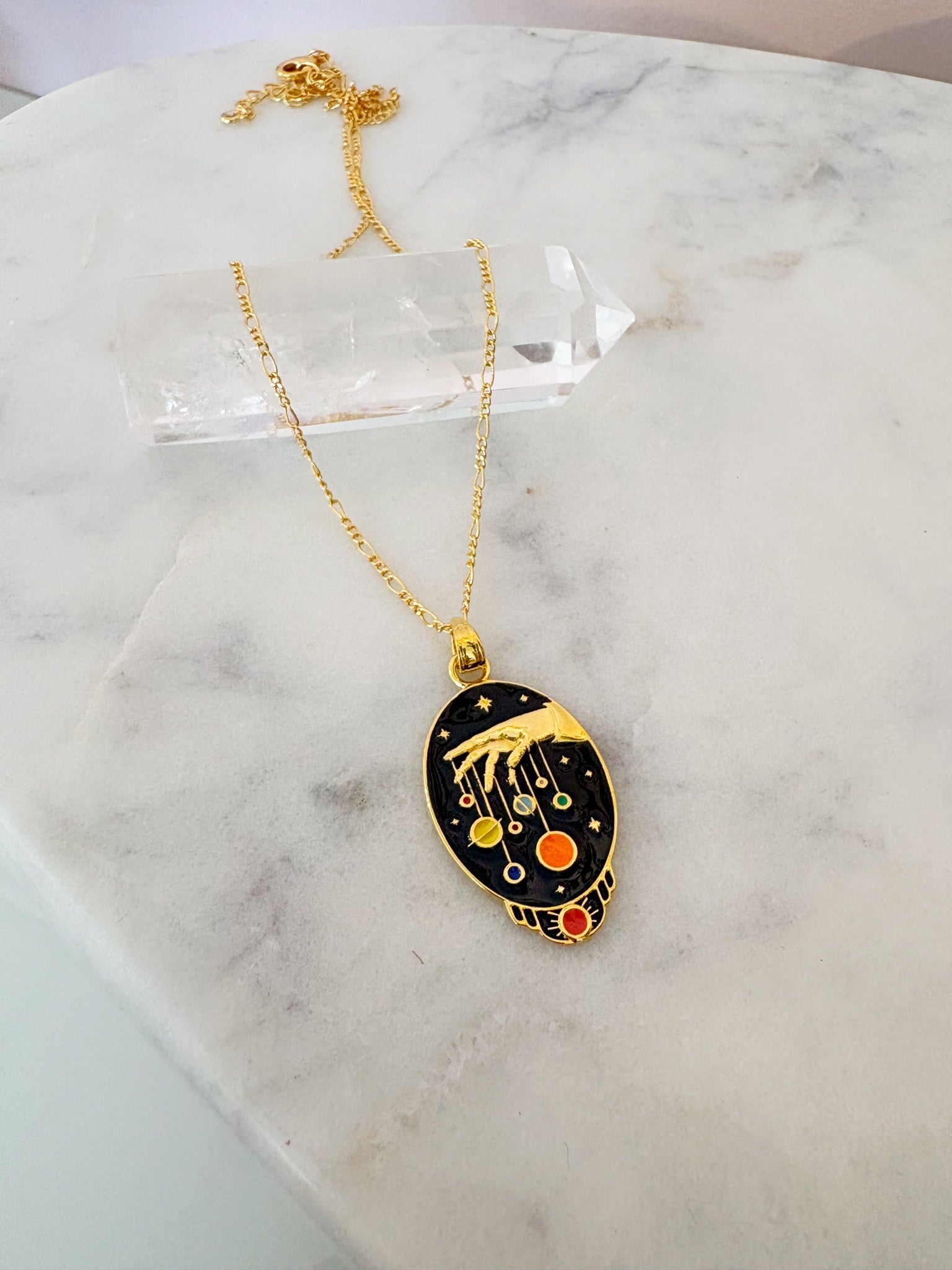 Solar System Necklace {Gold}
