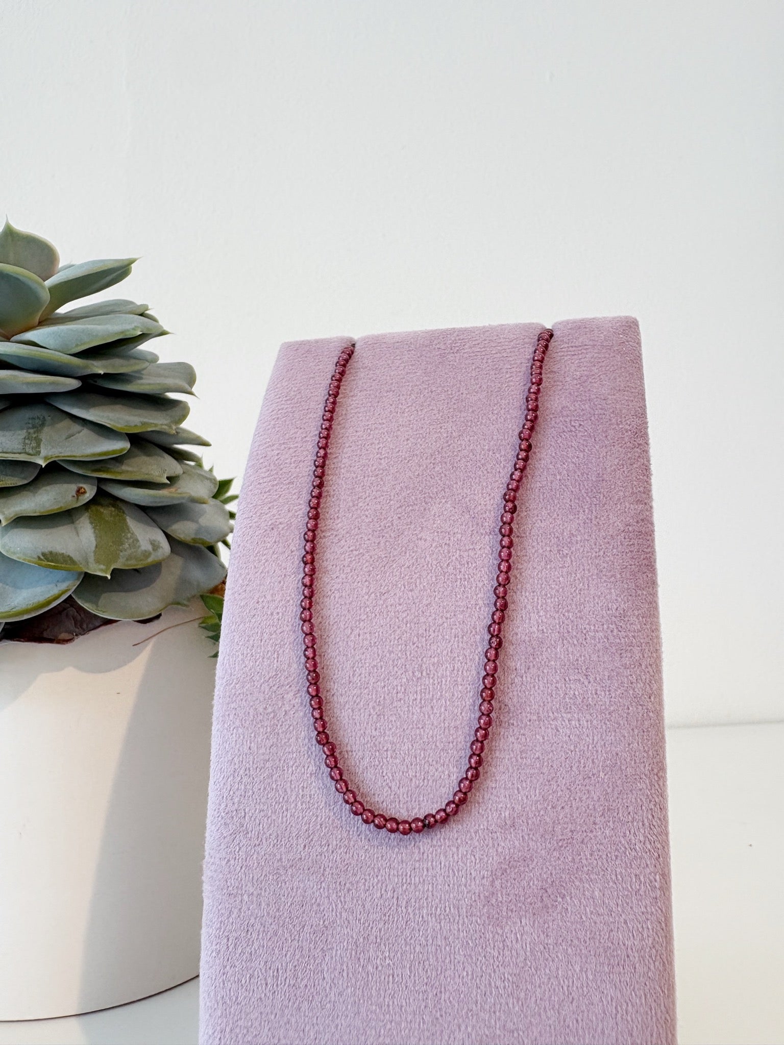 Micro Gem Chain Necklaces {Gold}