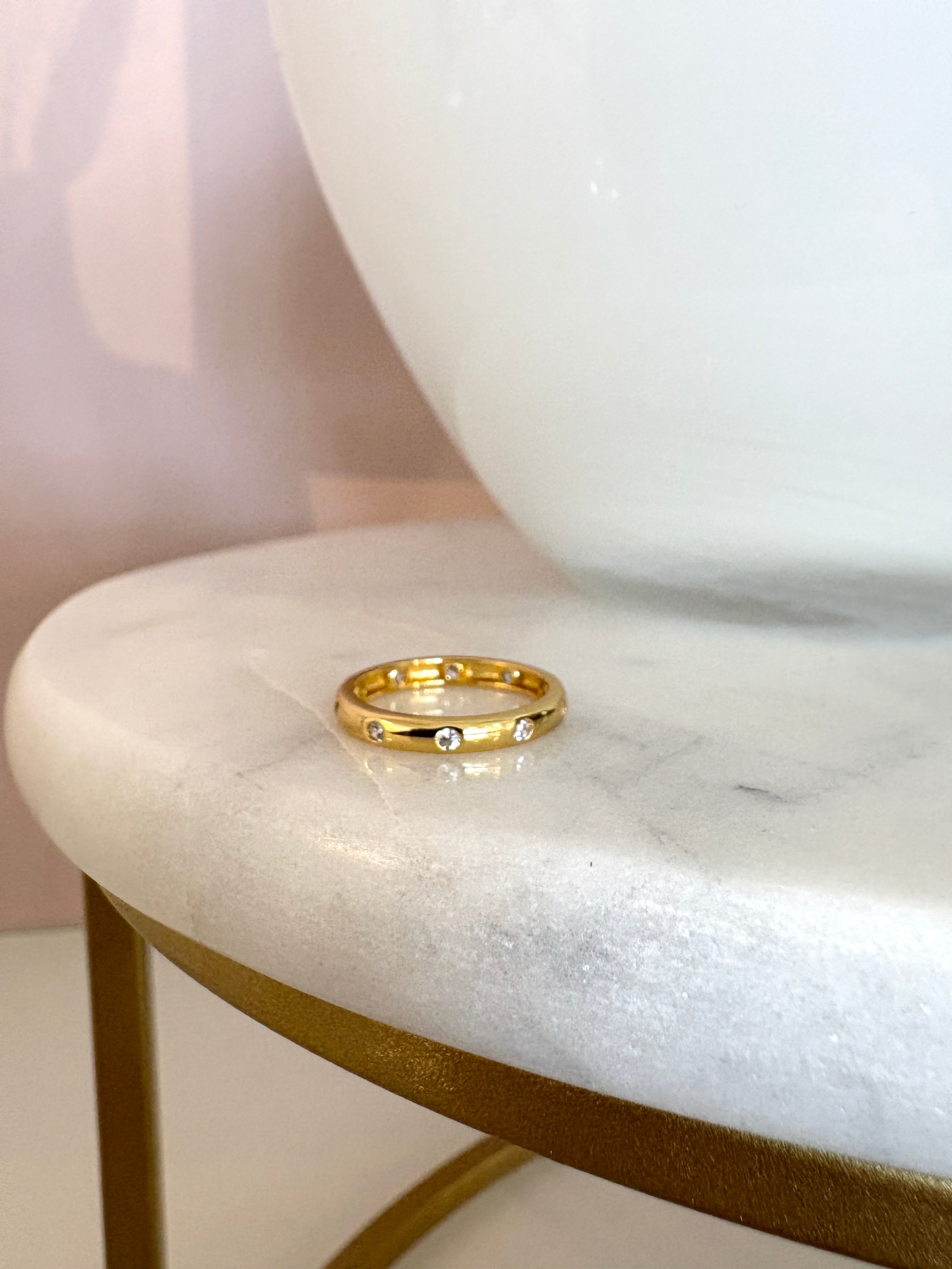 Sparkle Dot Band {Gold}